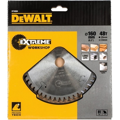 DeWALT DT4084 Pílový kotúč EXTREME, ø 160 mm, 48 zubov