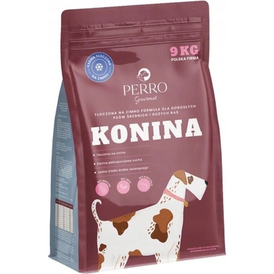 Perro lisované za studena koňské maso 9 kg