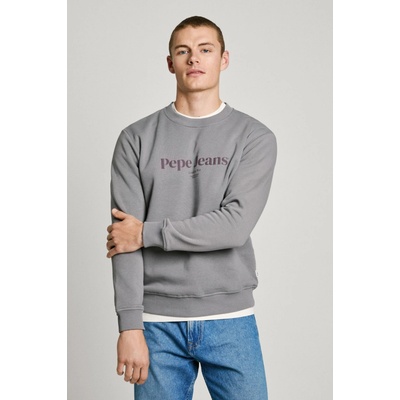 Pepe Jeans mikina DALE CREW šedá