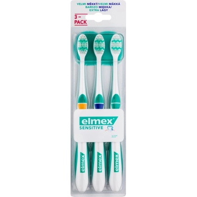 Elmex Sensitive четки за зъби soft 3 бр