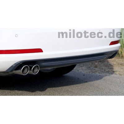MILOTEC Difúzor zadného nárazníka - Škoda Octavia RS II, 2004 - 2013, Combi / Limousine