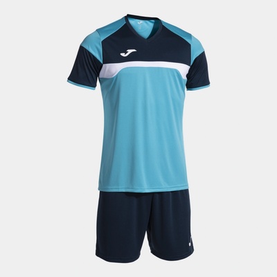 Joma Danubio III dres a trenky fluor tmavě modro tyrkysový