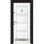 Starsteeldoor Блиндирана врата Parkdor SL 102 Бяла перла (цена без монтаж)