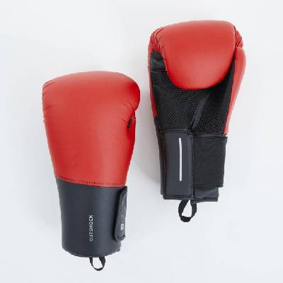 OUTSHOCK Boxerské rukavice 100 červené 8 OZ