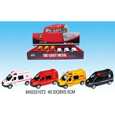 Alltoys Auto záchranné složky Ambulance