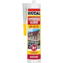 SOUDAL univerzální silikon 310g černý