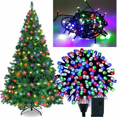 BERGE LED vianočné osvetlenie reťaz 300 LED 22m viac farieb