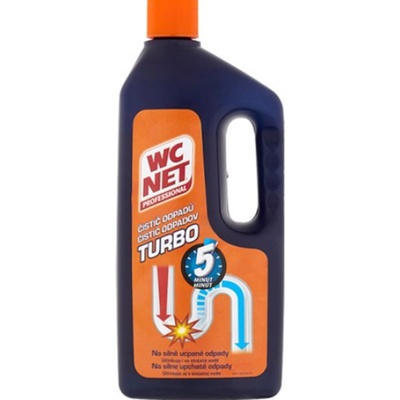 Wc Net Turbo gelový čistič odpadů zprůchodní i beznadějně ucpané odpady 1 l – Zbozi.Blesk.cz