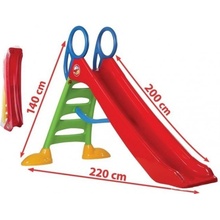 Dohány 2085 šmýkačka červená 200 cm