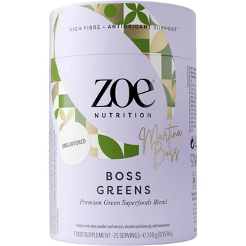 ZOE Nutrition Boss Greens | Premium Green Superfood Blend [250 грама] Неовкусен