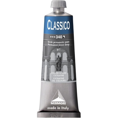 Maimeri Classico Маслена боя Permanent Green Deep 60 ml 1 бр (M0306340)