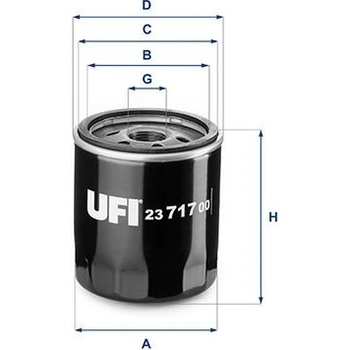 Olejový filter UFI 23.717.00