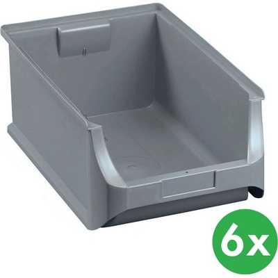 Allit Plastové boxy 310 x 500 x 200 mm sivé