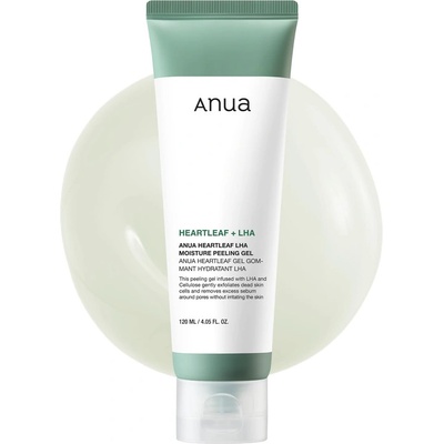 Anua Heartleaf LHA Moisture Peeling Gel - Пилинг гел с LHA киселина 120мл
