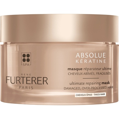 Rene Furterer Absolue Keratiné Възстановяваща маска за плътна коса, 200 ml