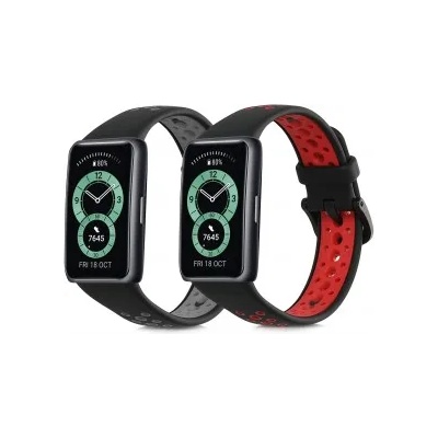 kwmobile 2x Гривна за Xiaomi Mi Band 6 - черен