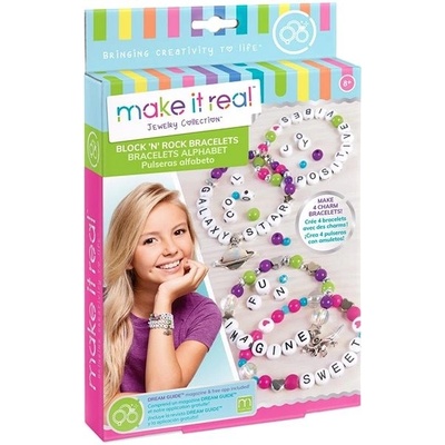 Make It Real Náramky, písmenkové – Zboží Dáma