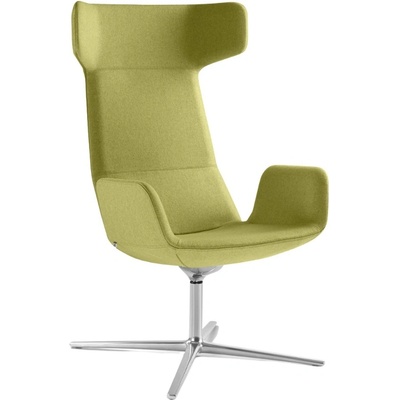 LD Seating otočné Flexi Lounge FL-XLBR zelené látkové