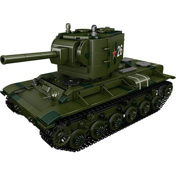 Mould King 20026 Military Sovietsky ťažký tank KV-2 R/C