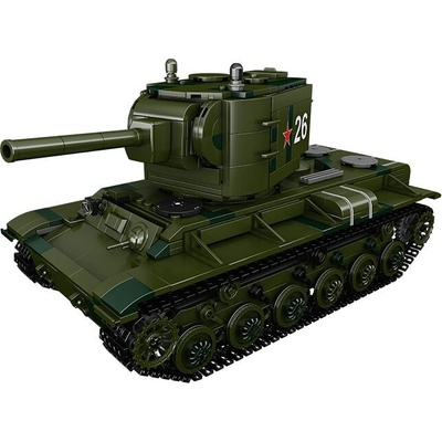 Mould King 20026 Military Sovietsky ťažký tank KV-2 R/C