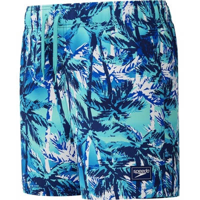 Speedo Digital Print 13 Watershorts Junior Navy