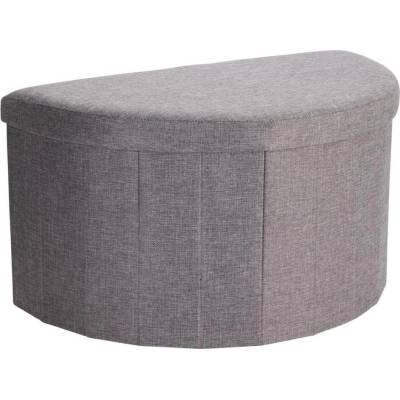 Storage Solutions Taburet s úložným prostorem 69 × 38 cm šedá