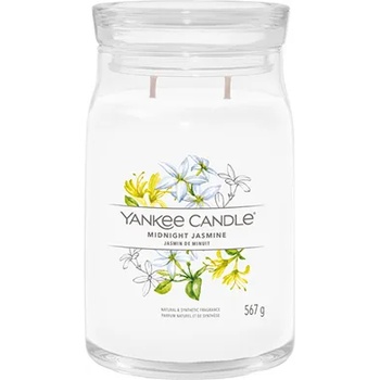 Image 1 of Yankee Candle Midnight Jasmine голяма свещ с надпис 567 гр