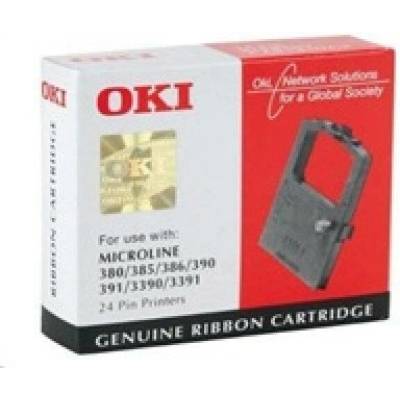 OKI - Černá - Tisková páska - pro Microline 3390, 3391, 380, 385, 390, 390 Elite, 391