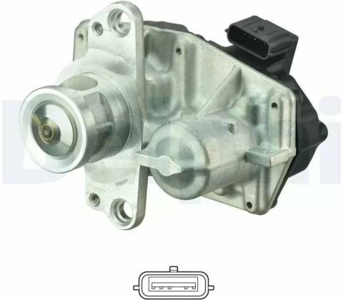 DELPHI AGR ventil DF EG10550-12B1
