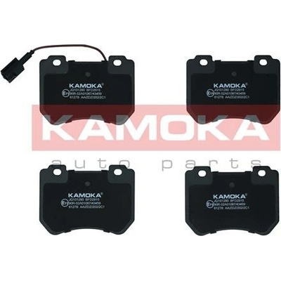 KAMOKA Sada brzdových platničiek kotúčovej brzdy JQ101280