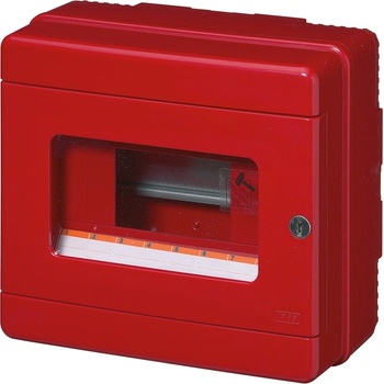 ELMARK Ec640 ТАБЛО ОМ 8 МОД (1Х8) С КЛЮЧАЛКА ip65 ЧЕРВЕН960°c, 750n (ec64008)