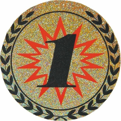 AGM281 Emblém hologram "1" pr.50mm