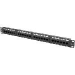 Lanberg Пач панел Lanberg patch panel 24 port 1U CAT. 5E, black (PPU5-1024-B)