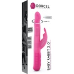Dorcel Безжичен вибратор с клитор стимулатор в розово
