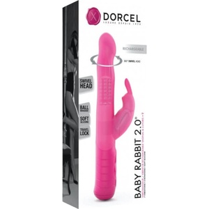Dorcel Безжичен вибратор с клитор стимулатор в розово