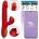 INTOYOU App Series Ascen Thrusting & Waving Vibrator with App Red