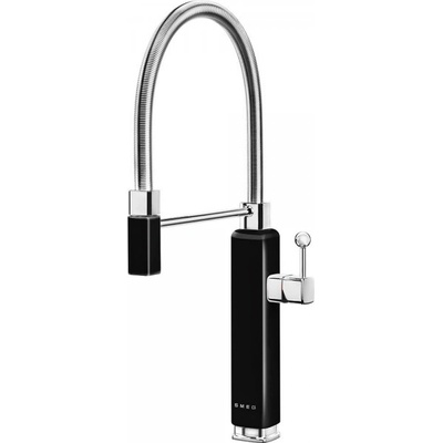 Smeg Полупрофесионален смесител SMEG MDF50BL, 50s Style, Черен (MDF50BL)