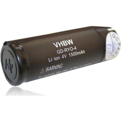 VHBW Батерия за Ryobi AP4001, 4 V, 1.5 Ah (800105174)