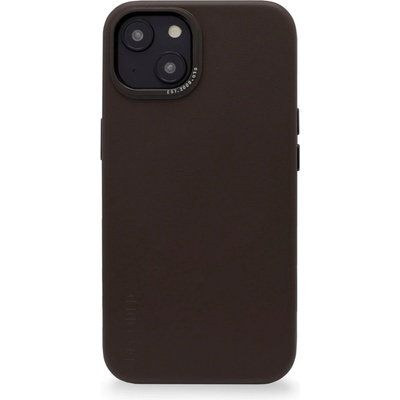 Decoded Leather Backcover iPhone 14 Plus Chocolate hnedé