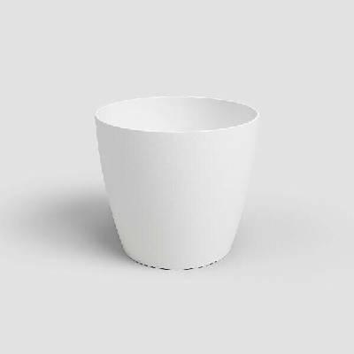 Artevasi Květináč SAN REMO 25cm plast bílá