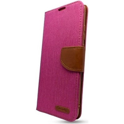 Púzdro Canvas Book Samsung Galaxy A02s A025 ružové