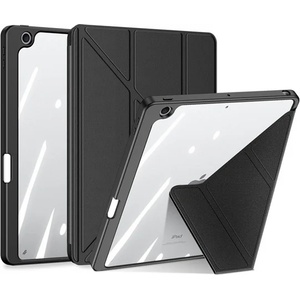 Dux Ducis Ipad 10.2 (2021) / 10.2 (2020) dux ducis magi origami калъф с кожен ефект, активен flip, моливник, ЧЕРЕН gp-132331 (gp-132331)