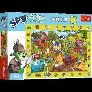 Trefl Trefl: Spy Guy Farm детективски пъзел с картинки - 24 части