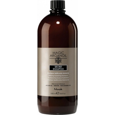 Maxima nook secret Shampoo sampon s hodvabnym leskom pre suche a poskodene vlasy 250 ml