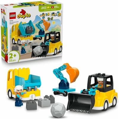 LEGO® DUPLO® - 3 in 1 Construction Vehicles (10475)