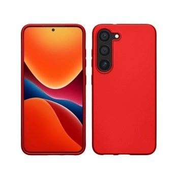 Image 1 of kwmobile Калъф за Samsung Galaxy S23 - тъмночервен