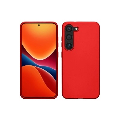 kwmobile Калъф за Samsung Galaxy S23 - тъмночервен