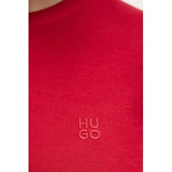 HUGO BOSS Памучен пуловер HUGO Scallia (50514296)