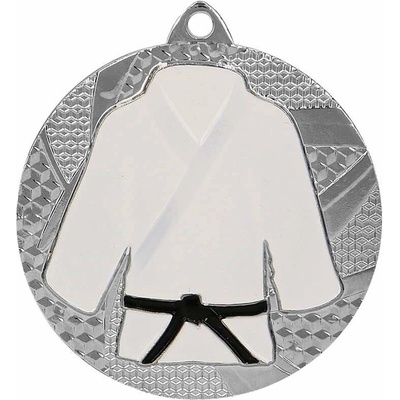 MMC6550/S Kimono Medaila kovová strieborná 50 mm