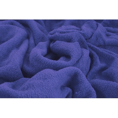 TOP Q froté prostěradlo TMAVĚ MODRÉ 220x200